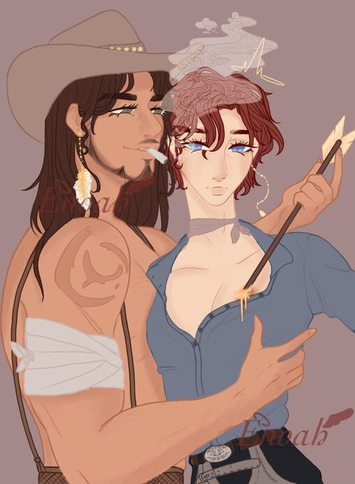 Flats with Minimal Shading/Blush